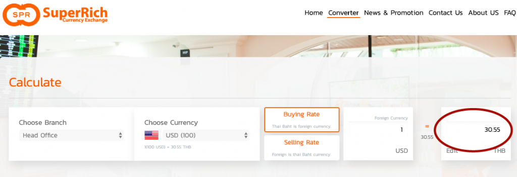 Travel Where To Exchange Currency In Thailand