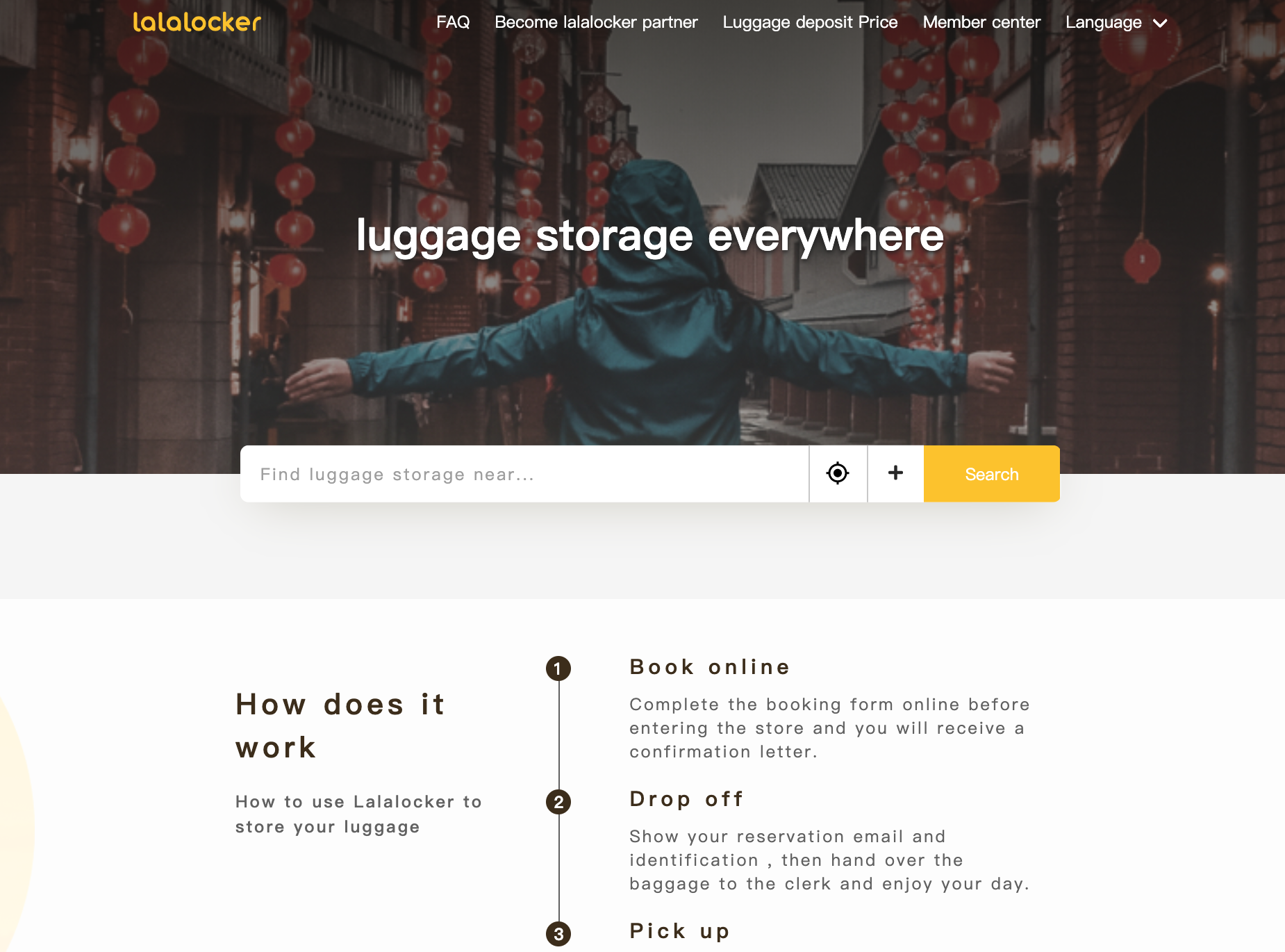 Luggage Storage Taipei main station Per Day Luggage Storage