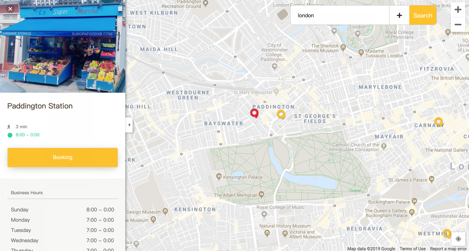 Travel 】Luggage Storage at Paddington / Lancaster Gate / Bayswater