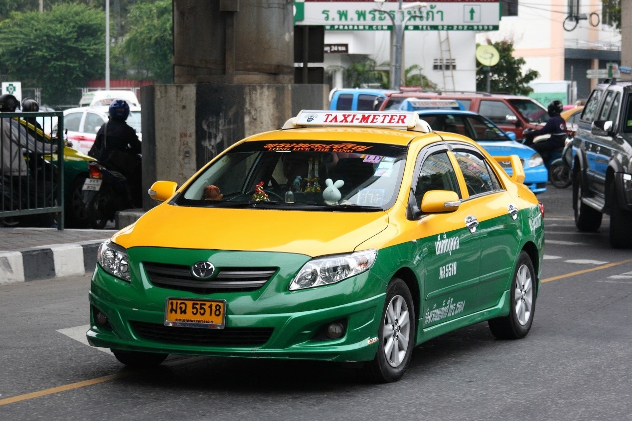 The best four apps for calling taxis in Thailand
